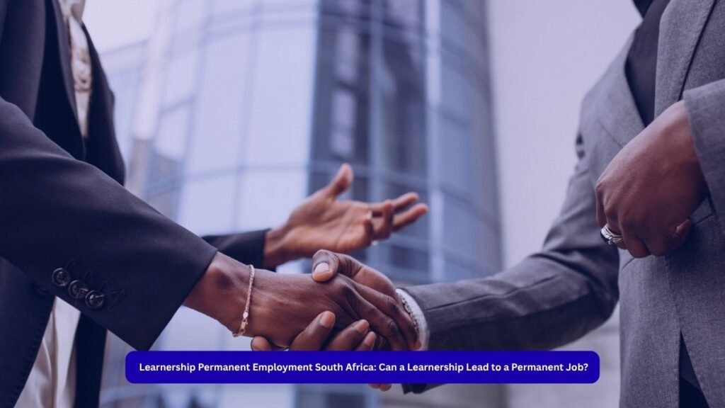 Learnership Permanent Employment South Africa